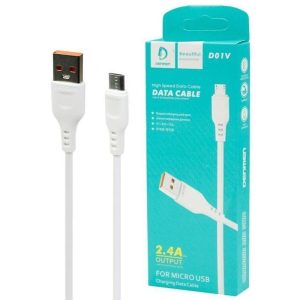 کابل شارژ میکرو (USB به microUSB) دنمن مدل D01V