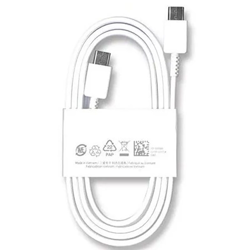 2TPC کابل شارژ دوسر تایپ سی (TYPE-C به TYPE-C) سامسونگ - تصویر 1